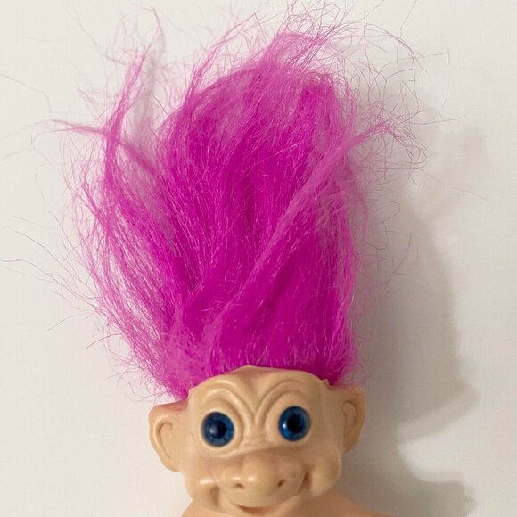 Vintage Troll Doll Keychain Made in Korea Collectible Toy - Picture 12 of 16
